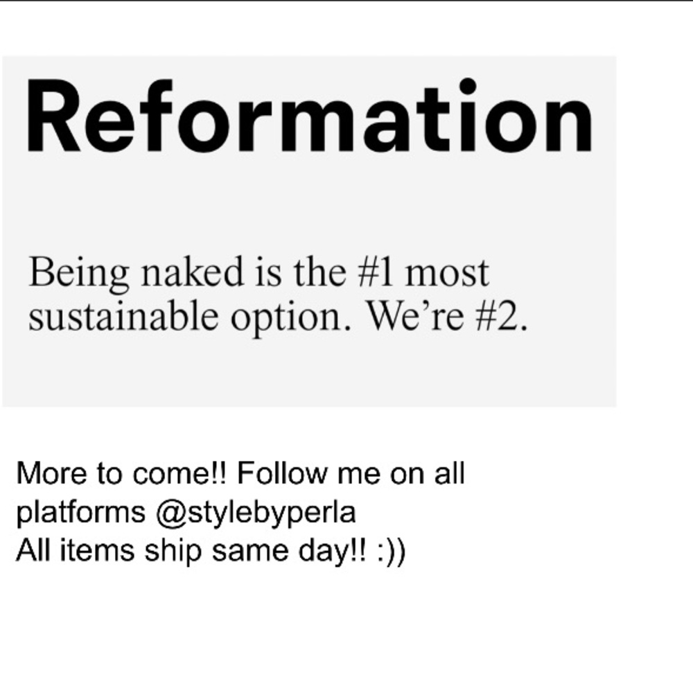 NEW NWT REFORMATION ITEMS